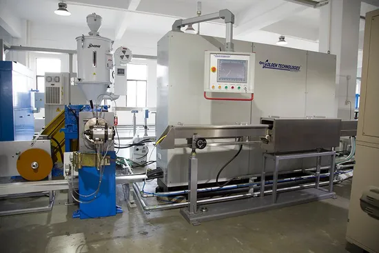 電源線/音声線/ネットワークケーブル/絶縁被覆製造装置