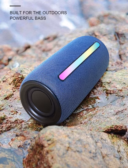 新 2023 Temeisheng ミニ RGB ランプスピーカー超魅力的なファイアライトハンドポータブル Bluetooth ワイヤレススピーカー